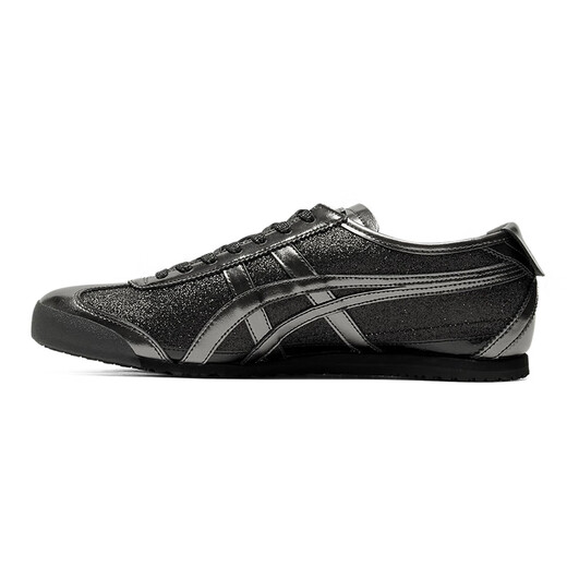 Onitsuka Tiger women's shoes MEXICO 66 BOXING new sports fashion flash couple casual shoes black/gun gray/1183C480.001 36