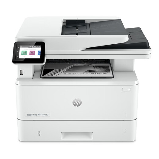 惠普（HP） 4104dw\/3104fdw A4黑白激光打印复印扫描多功能一体机家用办公双面打印机 4104dw【自动双打双复双扫+有线+无线】 套餐三（标配+大容量易加粉粉盒*2+碳粉9瓶）