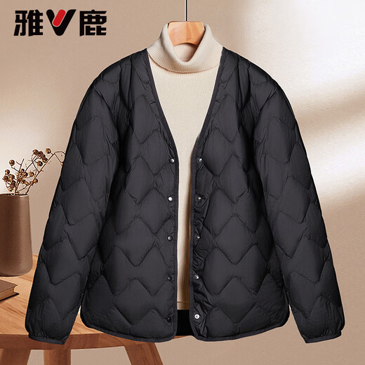 Yalu Light Thin Down Jacket Women's Liner 2025 Early Spring New Fashion Short Versatile Warm Diamond Plaid Thin Jacket