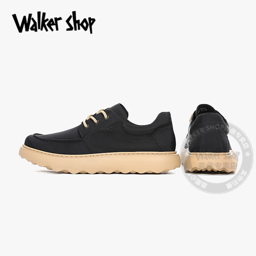 Walker Shop Canvas Shoes Men's 2025 New Versatile Breathable Men's Cloth Shoes Light Casual Shoes Men's Comfortable Men's Shoes Black Inner Increase 41 Leather Shoe Size