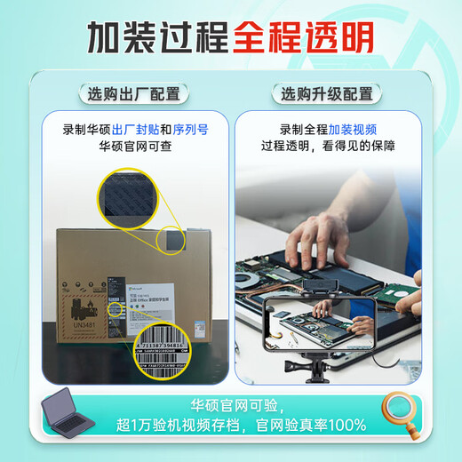 华硕天选6Pro 锐龙版 高性能AMD 50系独显 16英寸学生电竞游戏本笔记本电脑 R9-9955HX/RTX5070/魔幻青 32G内存  1TB固态硬盘【升级改配】 2.5K 16:10高刷高亮高色域电竞屏