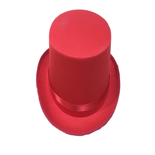 Huan Shuai Children and Adults Magic Hat Black Top Hat Performance Props Adult Jazz Hat Gentleman Hat Black One Size (Suitable for Ages 8 and Over and Adults)