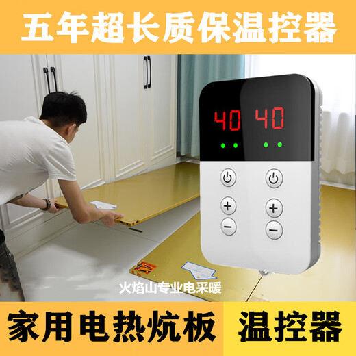 Electric heating Kang board thermostat tatami double control switch Korean electric heating film electric heating Kang controller electric heating plate with remote control