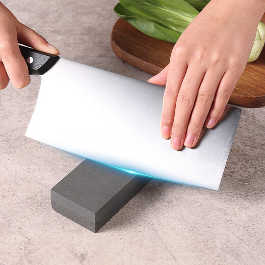 Extreme space whetstone household kitchen knife sharpener double-sided rapid edge silicon carbide sharpening rod artifact 180/320 mesh