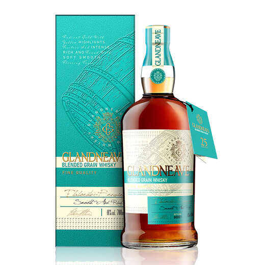 
Grannyvale original bottle imported scotch whisky 25 double barrel aged British peat flavor foreign wine gift box 700ml 2 bottles [Shop manager's recommendation] Gift bag wine glass