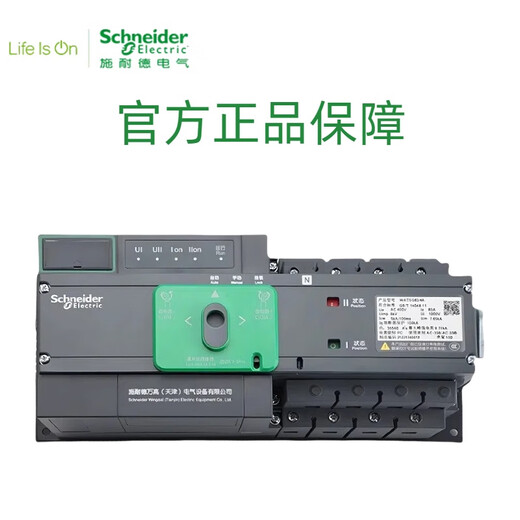 Schneider-100A/100A/4A32A63A100A2P3P4P dual power automatic transfer switch A basic type PC level_2P_32A