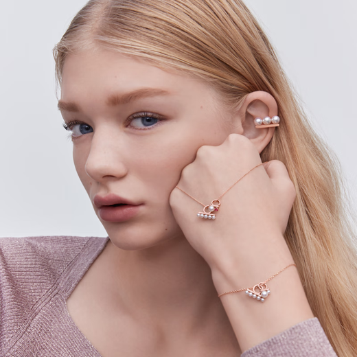 Everlasting leaf TASAKI birthstone necklace petitbalance official model December_tanzanite