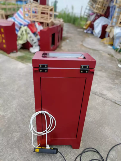 Pure electric energy incense igniter electronic igniter steel plate painted human body automatic sensing key switch plug-in and ready to use red human body sensing