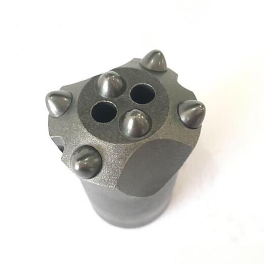 Zhizhou 40 ball tooth cold pressed plum blossom cat claw column tooth rock drill head mine tunnel hydropower wind drill bit 100 cold pressed 13 teeth