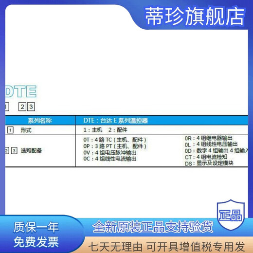 Delta temperature control module DTE10T DTE10P DTE20T DTE20P thermostat original spot DTE20T