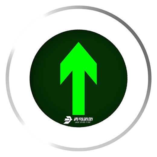 Jade Bird Underground Light/Evacuation Indicator Light/Fire Emergency Light/Ground Indicator Light Single Arrow