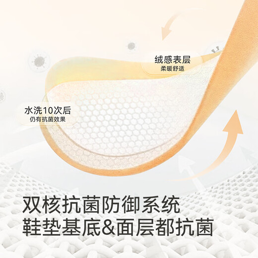 Ying's baby toddler shoes, winter casual cotton shoes, warm and velvet, versatile and comfortable shoes for boys, girls going out, off-white 22