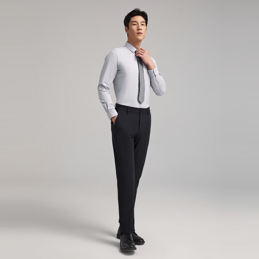 YOUNGOR casual pants men's pants autumn and winter young men's casual pants business casual pants combination navy VCHZ319934FWA 34 175/84A