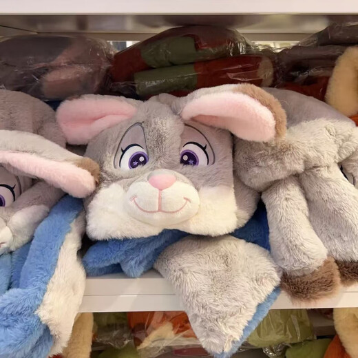 COMIC SOUL Zootopia's same style hooded scarf three-in-one, warm, soft and cute, a magical item for besties to produce in autumn and winter. Fox Nick hooded scarf + gloves, high-end quality/fine workmanship