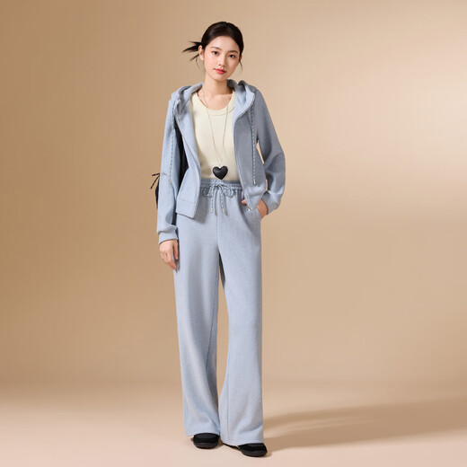 IEF/Aiyifu 2025 new autumn and winter Korean style simple solid color slim fit and versatile vest top with chest pad Apricot one size