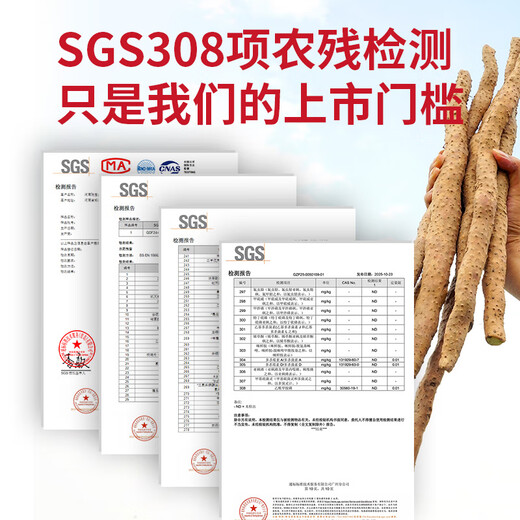 Zhang Baoshan, Jiaozuo, Henan, cultivates yam with iron rods in loam soil and ancient methods. Carefully selected 5 Jin Jin is equal to 0.5 kg. Net weight. Straight from the source.