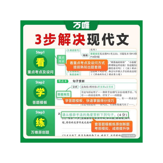 2026 Wanwei Extracurricular Classical Chinese and Modern Literature Reading Training <National Edition> Seventh Grade/First Grade of Junior High School Modern Literature