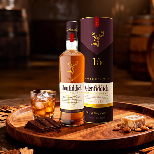 Glenfiddich (GLENFIDDICH) Scottish single malt whiskey Glenfiddich 12 years old Speyside production area imported from the UK Glenfiddich 15 years 1000ml with box