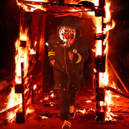 Quxing fireproof cloak, carbon fiber flame retardant fireproof clothing, household fire blanket, fire high-rise emergency escape equipment