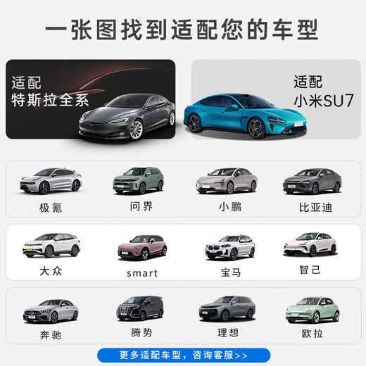 Zhida Guardian AC charging pile 7kw household new energy vehicle charger suitable for BYD Ask the World Huawei Xiaomi Tesla GAC Zhida Guardian stand-alone