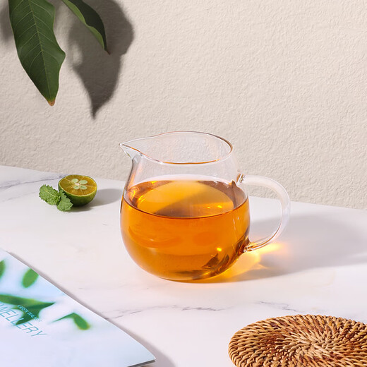 Baijie Xiaogentian fair cup heat-resistant glass fair cup household tea dispenser tea sea teacup tea set accessories