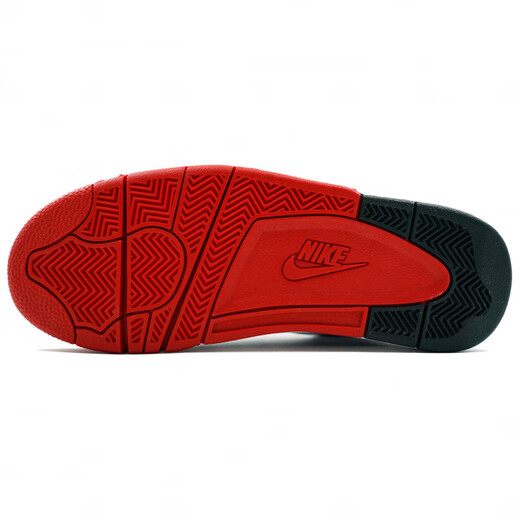 Nike (NIKE) Customized FlightLegacy Sonorous Rose Style Casual Sports Anti-Slip Mid-top Basketball Shoes for Men and Women White (Gift Bag Style) 40.5