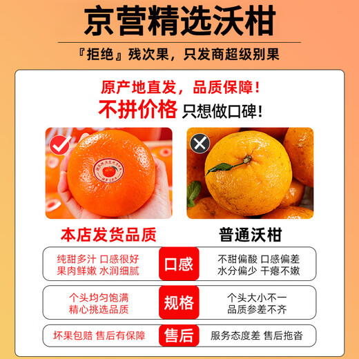 山姆大叔广西武鸣沃柑【多地次日达】新鲜水果沙糖蜜橘砂糖当季水果礼盒 【黄金酸甜比】15A老树果王｜单果80-90mm 5斤装【80%选择-超值推荐】净4.5