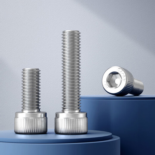 Bairuite (bairuite) 304 stainless steel hexagon socket screw screw extended cylindrical head cup head hexagon socket bolt DIN912 screw M8*30 10 pieces