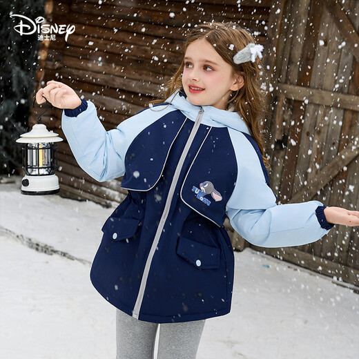 Disney Zootopia children and girls autumn and winter coat three-in-one two-piece set children's clothing 2025 new polar fleece baby