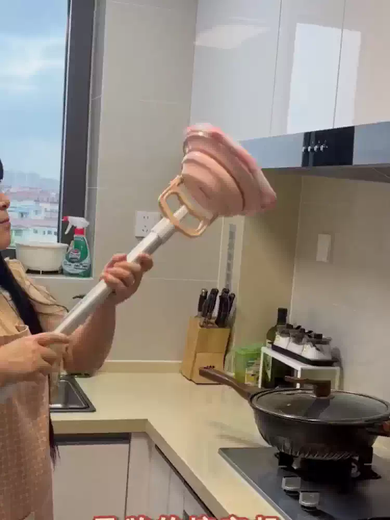 Sanqihu glass cleaning artifact window cleaning robot household wireless retractable electric multi-function charging model for cleaning windows and walls and cleaning sheds ordinary mop blue with five separate mop heads