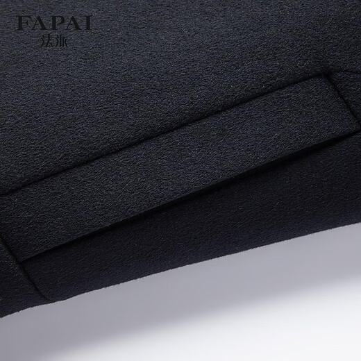 FAPAI duck down lining removable double-wear wool coat men's warm coat