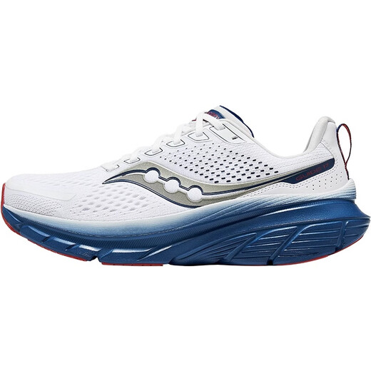 SAUCONY 2025GUIDE 17 Stable Support Breathable Comfortable Cushioning Men's and Women's Running Shoes Bailan Men's 40