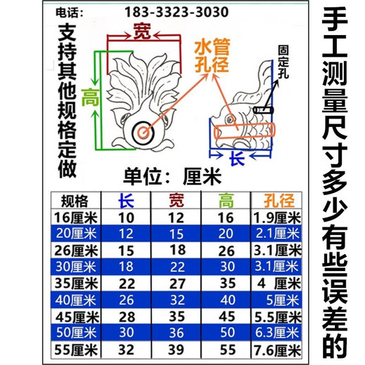 Stone carving water spray fish wall drainage outlet fish pond background wall outlet stone carp fountain courtyard wall hanging decoration bluestone original color ordinary workmanship 16 cm high-definition jin