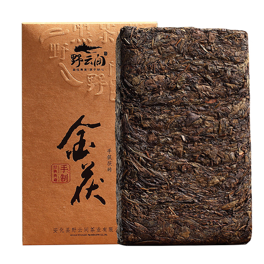 Other free gifts, authentic Hunan Anhua dark tea, special grade Jinhua Fu brick tea, ripe collection, Jinfu Anhua aged 1kg