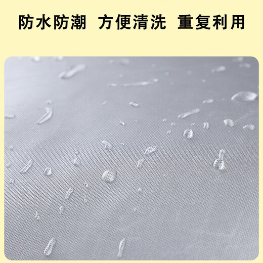 Suitable quilt storage bag, four seasons, large capacity, moisture-proof, waterproof, dust-proof drawstring pocket, clothing organization, wear-resistant, moving (41*33*72cm) Silver