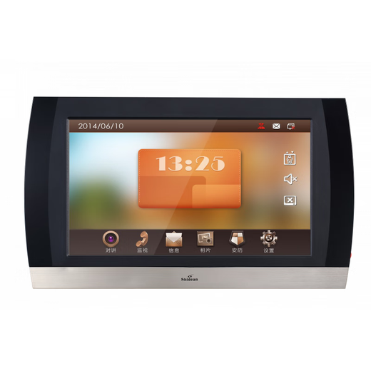 Shidaan D9000U digital building intercom indoor unit D1801 D1881 D1981GTU D1901GTU D1981GTU_10-inch touch