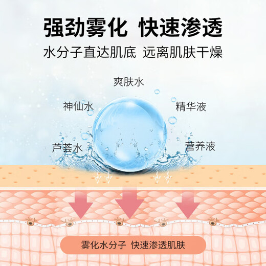 Sawang German facial steamer hot and cold double spray facial steamer hot spray household steam autumn and winter instrument facial sprayer beauty instrument hydrating and moisturizing beauty instrument facial steam beauty salon use top powder-hot and cold deep cleansing + nano hydration + hot and cold three sprays nano atomization