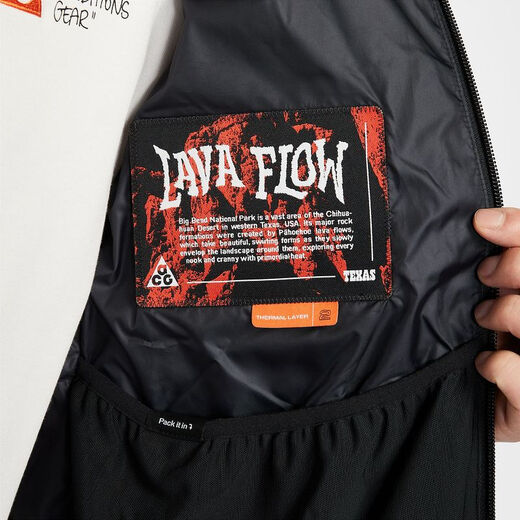 Nike (NIKE) Jinlang Sports ACG Men's Simple Casual Outdoor Mountain Climbing Sports Cotton Clothes HJ3736-010 Picture Color XL