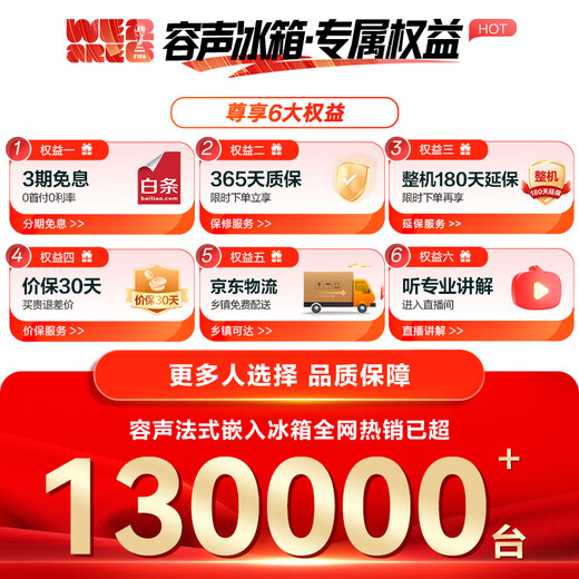 Rongsheng double-purified 517L French multi-door refrigerator ultra-thin zero-embedded first-class energy efficiency air-cooled frost-free large-capacity active sterilization gray BCD-517WD2MPQLA national subsidy