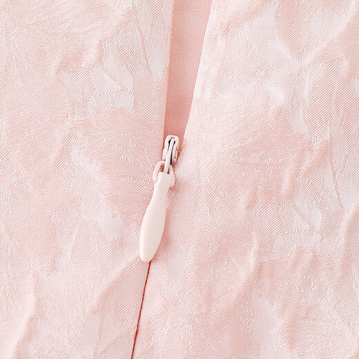 YEEHOO shopping mall same style dress girls princess dress spring and summer vest skirt western style one-year-old dress new style champagne pink 80 cm