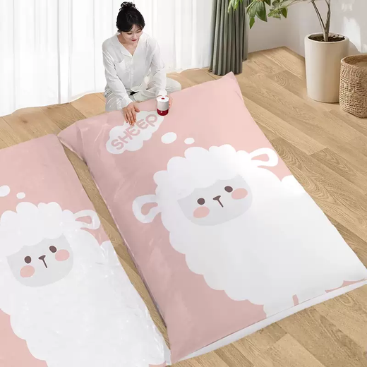 Yusenyi thickened vacuum compression bag, special bag for home quilt and clothing organization, Yanpin Nordic style air extraction type, thickened 13-piece set of 6 medium and 6 small - Yanpin special electric pump 13 Lifetime replacement of air leakage Lifetime replacement of air leakage