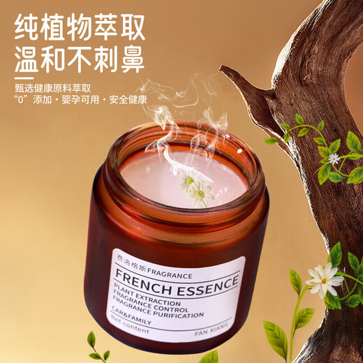 Gardenia Car Aromatherapy Solid Ointment Long-lasting Fragrance Men's Car Fragrance Car Deodorizing Car Perfume 1 Bottle Affordable Pack Gardenia Flower Fragrance Elegant Fragrance