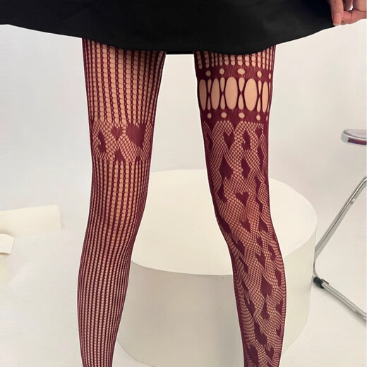 Women's Thin Anti-Snatch Invisible Safety Pants Beautiful Leg Socks Long Black Flesh Color Black + Hollow One-size-fits-all Size