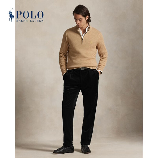 Polo Ralph Lauren Men's 26th Early Spring Cotton Sweater RL100607 200-Camel L