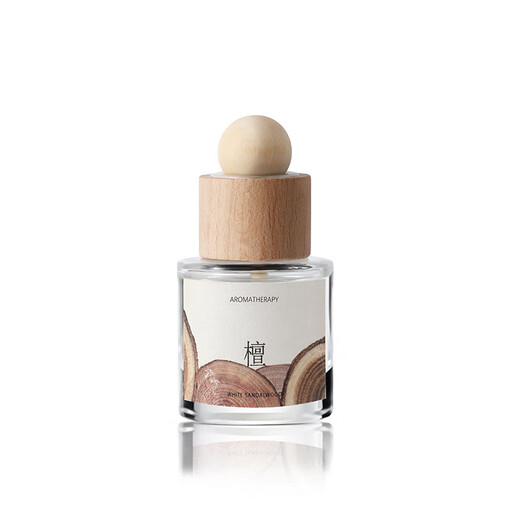 Woody fragrance sandalwood car aromatherapy long-lasting natural fresh high-end toilet seat car deodorizing liquid fragrance sandalwood 50ml
