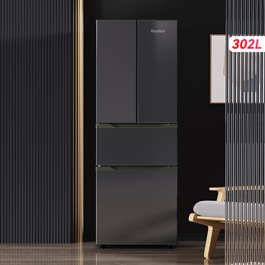 Royalstar 302-liter multi-door French four-door double-door household refrigerator energy-saving, low-noise, quick-cooling, quick-frozen, fresh-locking BCD-302ZY