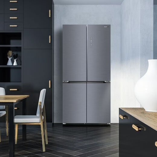 Meiling Su Xiansheng 562 liters 562WSP9BDZ cross-door water molecule freshness active sterilization zero-flat embedded refrigerator display BCD-562WSP9BDZ condensed gray