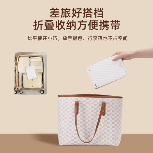 EASEHOLD Yi Mirror Stacking Mirror Cosmetic Mirror Desktop Charging LED Portable Mirror Can Lift for Business Travel Upgraded Model Can Lift and Fold