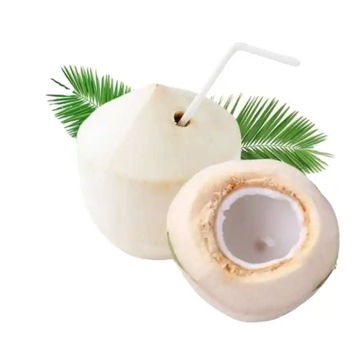 Thai perfumed coconut green, fresh coconut water, fresh fruit, now imported with original packaging - fresh fruit, Thai coconut green 1.5-2Jin Jin equal to 0.5kg / 2 pieces