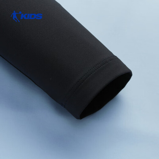 Jordan QIAODAN children's unisex long-sleeved T2026 spring new style children's unisex casual sweatshirt top Breeze Blue 101